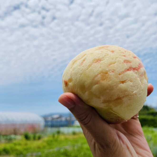 桃の上手な剥き方は 桃の食べごろは 大畑大介商店