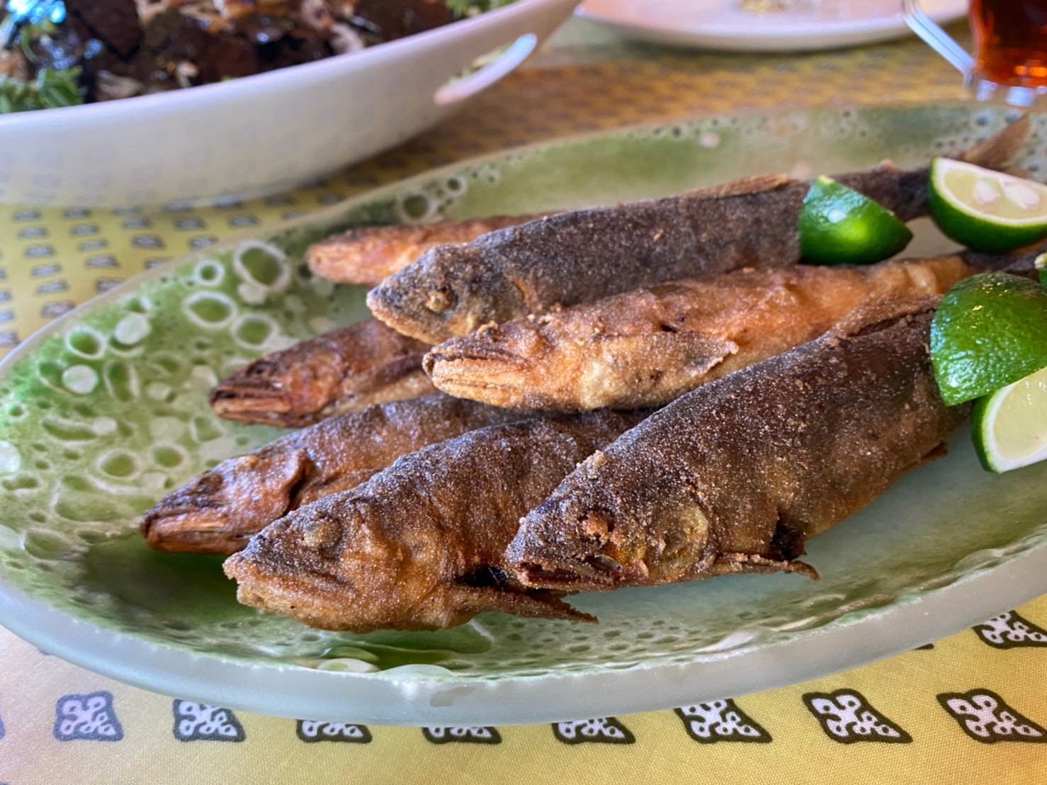 鮎 あゆ レシピ 丸ごと揚げる鮎のフリット 大畑大介商店