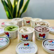 【滋賀県長浜市】ムーン豆乳アイスクリーム8個セット　濃厚なヴィーガンアイス