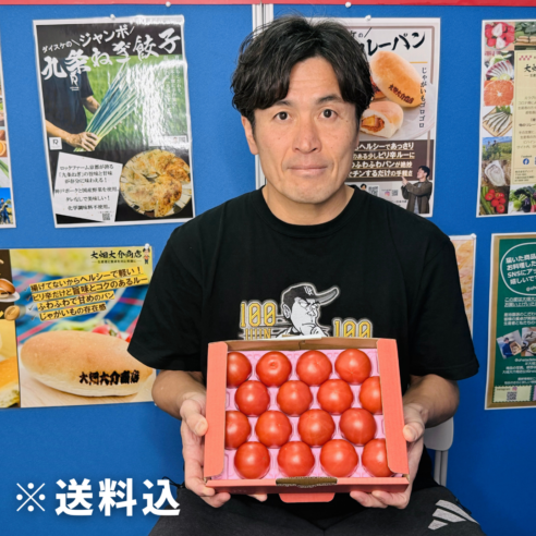 【熊本県宇土市】プレミアムトマトまいひめ物語「結び箱」約１㎏　※1～6月下旬