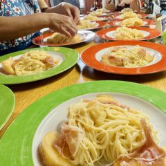 桃パスタって何？芦屋の人気料理教室「アランチャ」中西しゅうこ先生に教わるパスタレシピ