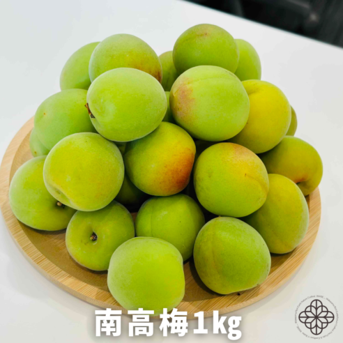 朝採り南高梅（青梅）約1kg｜LLサイズ以上・秀品｜WARIE 和歌山県紀の川市 ※6月初旬～中旬