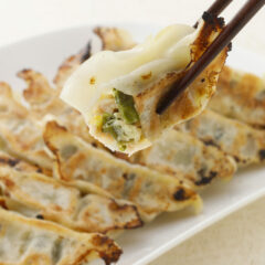 冷凍ぎょうざ『九条ねぎ餃子』ロックファーム京都の九条ねぎ使用！国産素材厳選。化学調味料不使用。