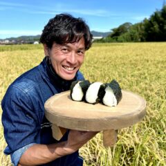 稲刈り体験『森のくまさん』2021年新米収穫｜大畑大介商店の食育活動